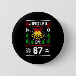 Fult jul 67 Meme-design Rollig sex sju Hand Knapp