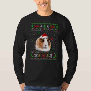 Fult jul Pajama Sweater Guinea Gris Animals T Shirt