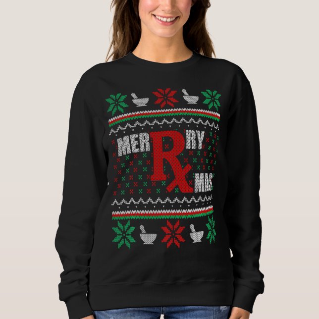 Fult julsötare Pharmacy Tech God jul Ph T Shirt (Framsida)