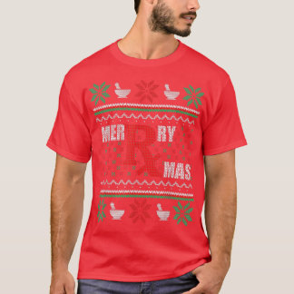 Fult julsötare Pharmacy Tech God jul Ph T Shirt