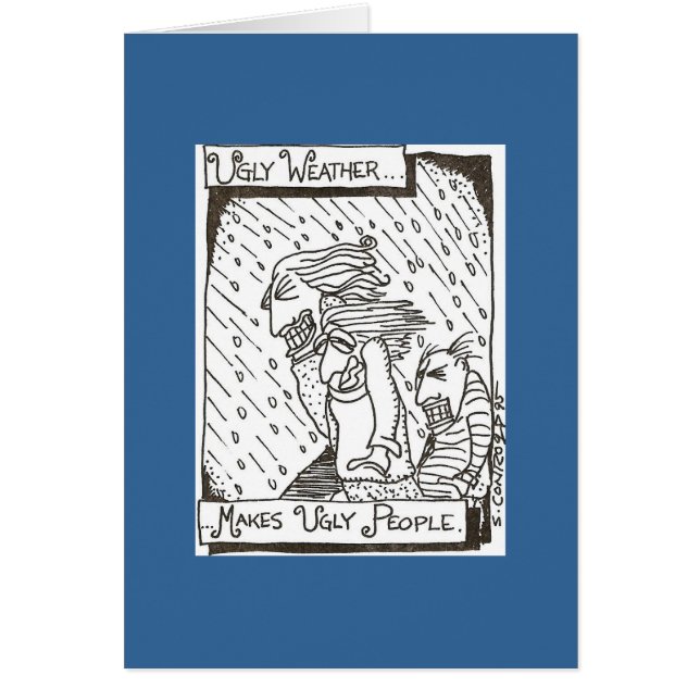 Fult väder… OBS kort (Framsidan)