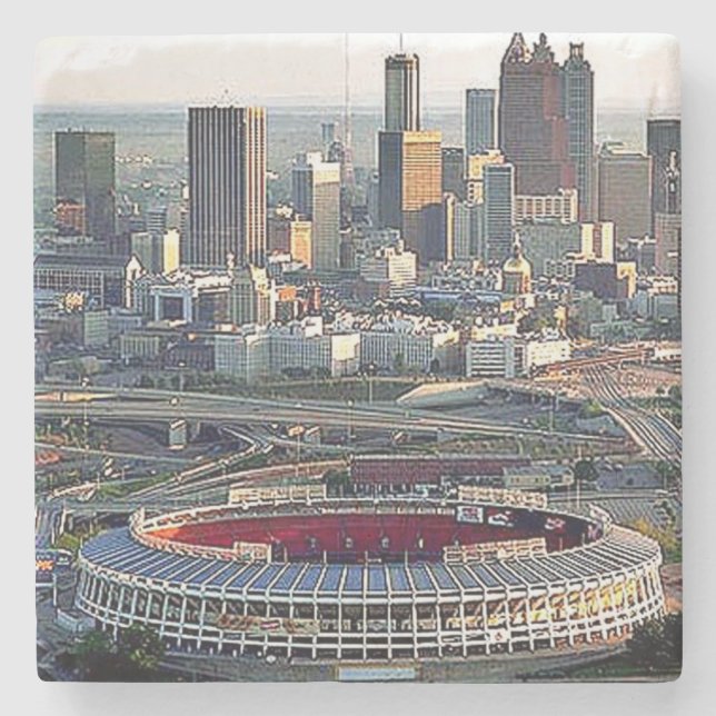 Fulton County Atlanta Georgia Underlägg Sten (Framsidan)