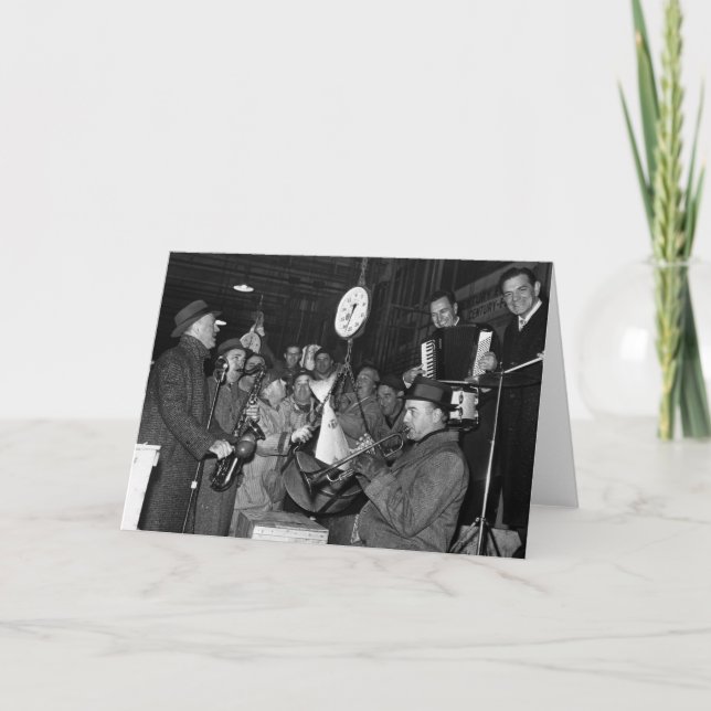 Fulton fiskmusikband, 1962 kort (Framsida)