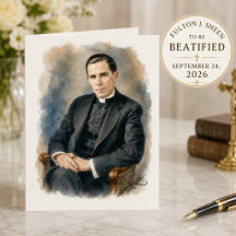 Fulton J. Sheen Saligförklaring Katolsk hälsning