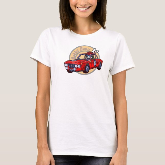 Fulvia type Rally HF T Shirt (Framsida)