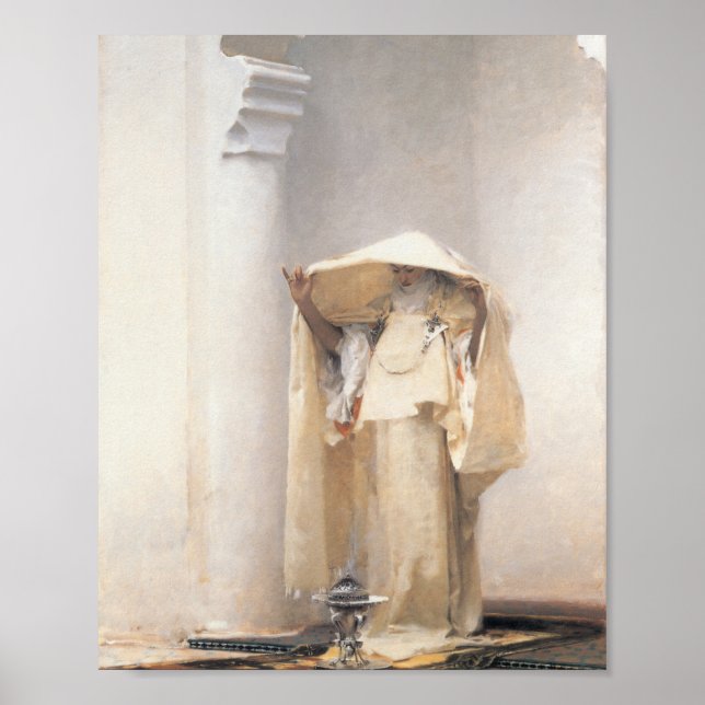 Fumée d'ambre gris - Smoke of Ambergris by Sargent Poster (Framsidan)