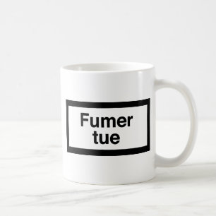 Fumer tue kaffemugg