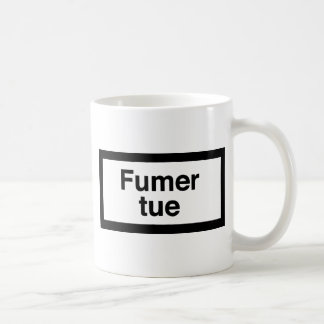Fumer tue kaffemugg