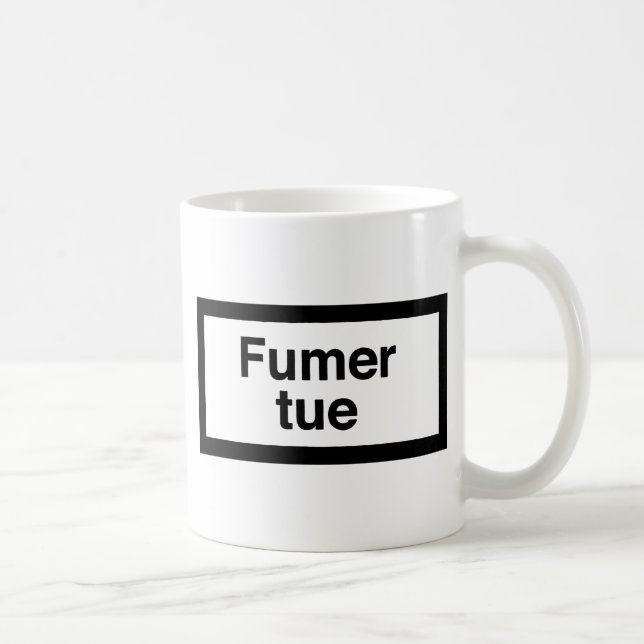 Fumer tue kaffemugg (Höger)