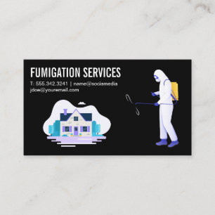 Fumigation Worker Visitkort