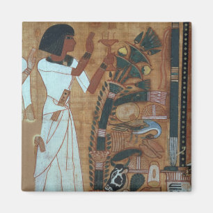 Fumigationen av Osiris, sida från boken av th Magnet