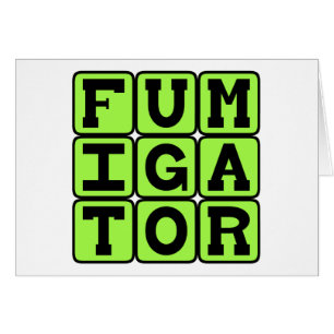 Fumigator, Kryp Zapper Hälsningskort