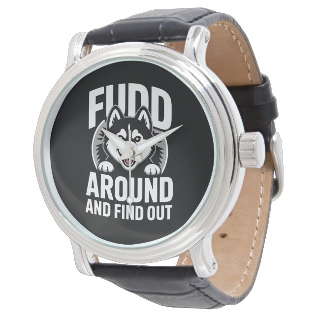 Fumla runt och ta reda på armbandsur (Vinklad)