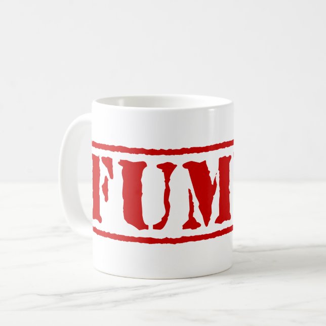 FUMTU KAFFEMUGG (Framsida vänster)