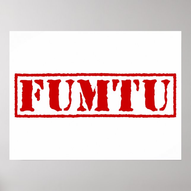 FUMTU POSTER (Framsidan)