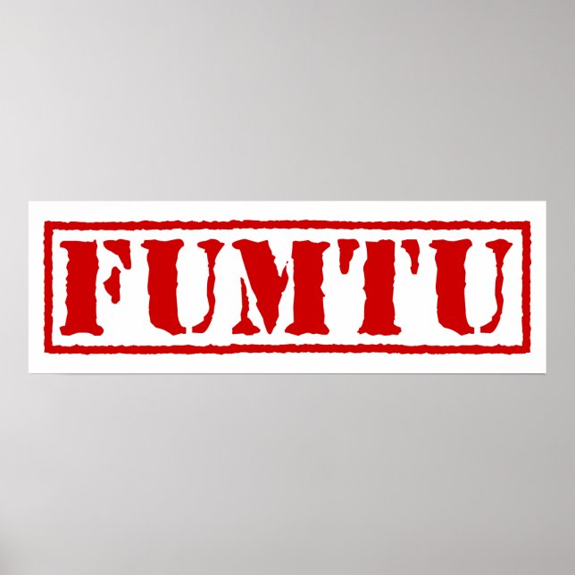FUMTU POSTER (Framsidan)