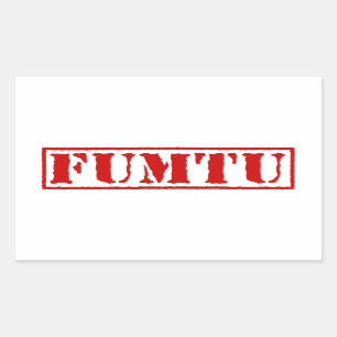 FUMTU REKTANGULÄRT KLISTERMÄRKE