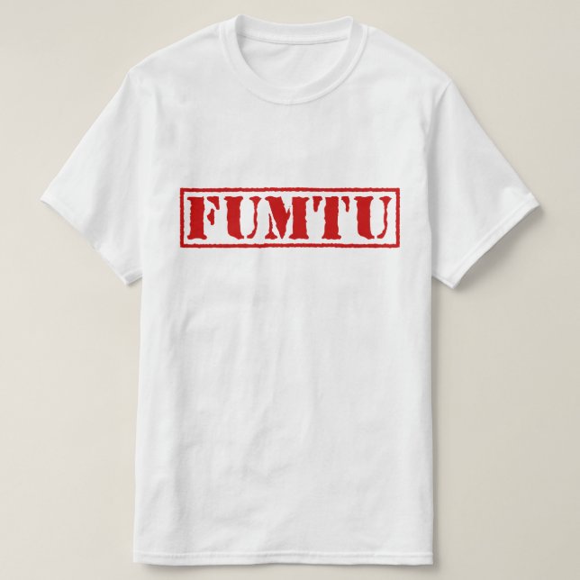 FUMTU T SHIRT (Design framsida)