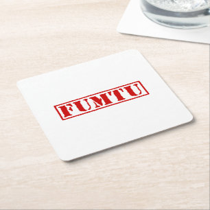 FUMTU UNDERLÄGG PAPPER KVADRAT