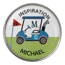 Fun 19th Hole Custom Cart Personalized 