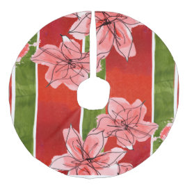 FUN AND FABULOUS CHRISTMAS TREE SKIRT JULGRANSMATTA FUSKLINNE