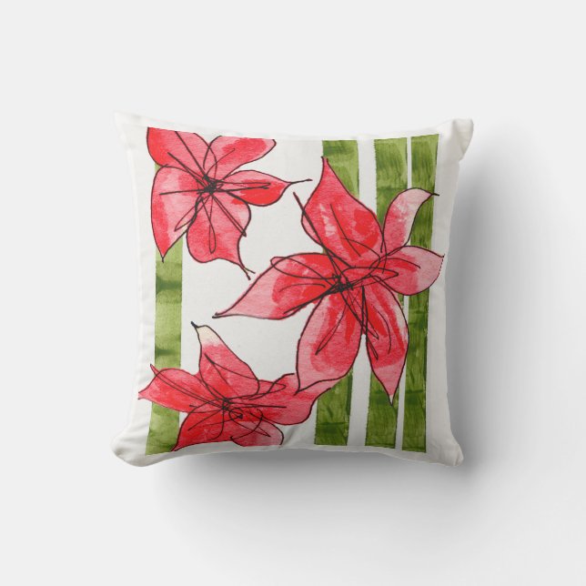 FUN AND FESTIVE THROW PILLOW KUDDE (Framsida)