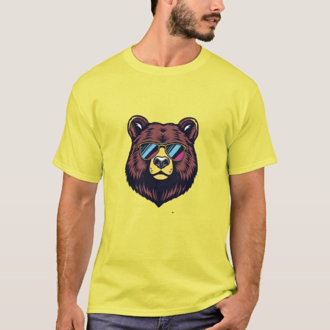 fun bear ! t shirt (Framsida)