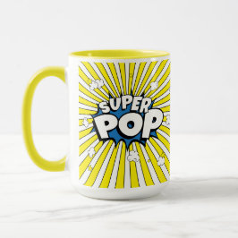 Fun Bright Sunshine SUPER POP! Comic Book Pop Art Mugg