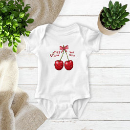 Fun Cherries Bodysuit for Kids - Adorable T Shirt