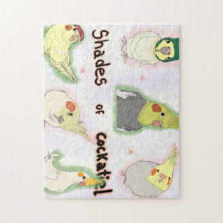 Fun Cockatiel Bird  Pussel
