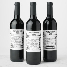 FUN Custom Wine Labels for WINE Vinflaska Etikett