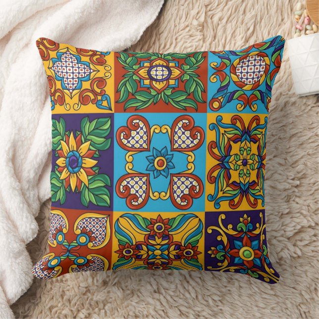 Fun Decor 20x20 Throw Pillow Kudde (Filt)