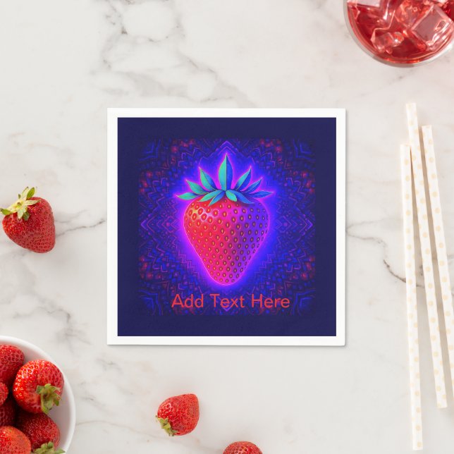 Fun Desserts (Strawberry)  Pappersservett (Insitu)