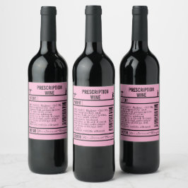 FUN editable Wine Labels for WINE Vinflaska Etikett