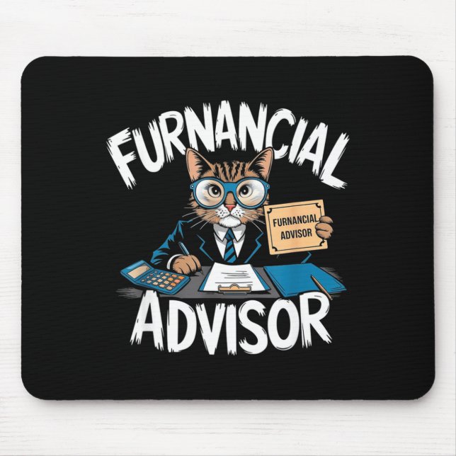 Fun Financial Planner Gift Funny Retirement Adviso Musmatta (Framsidan)