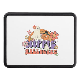 Fun Halloween Designs Hippie Halloween Retro Dragkroksskydd