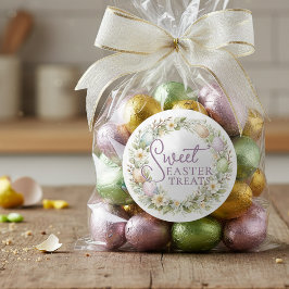 Fun Happy Easter Treats | Colorful Easter Cookies Runt Klistermärke