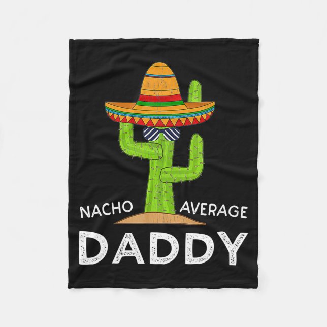 Fun Hilarious New Dad Humor Funny Meme  Fleecefilt (Framsidan)