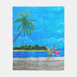 Fun in the Sun Run Fleecefilt