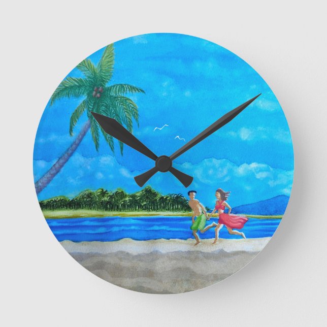 Fun in the Sun Run Rund Klocka (Framsida)