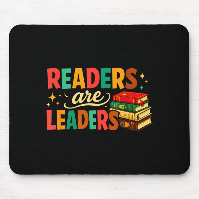 Fun inspiring readers are leaders book lovers musmatta (Framsidan)