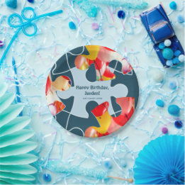 Fun Jigsaw Puzzle Kids Happy Birthday Name 