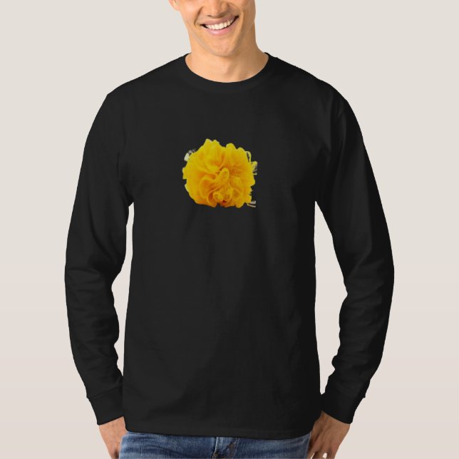 Fun Loofah Apparel Yellow Loofa T Shirt (Framsida)