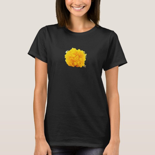 Fun Loofah Apparel Yellow Loofa T Shirt (Framsida)