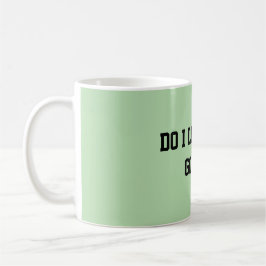 Fun Mint Green Sarcastic quote for teachers Kaffemugg