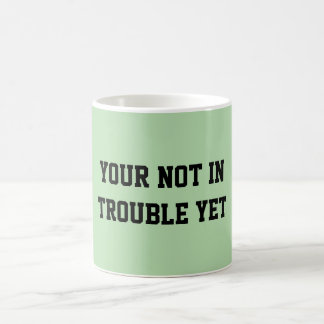 Fun Mint Green Sarcastic quote for teachers Kaffemugg