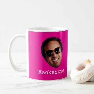 Fun Personalized Face Photo Kaffemugg