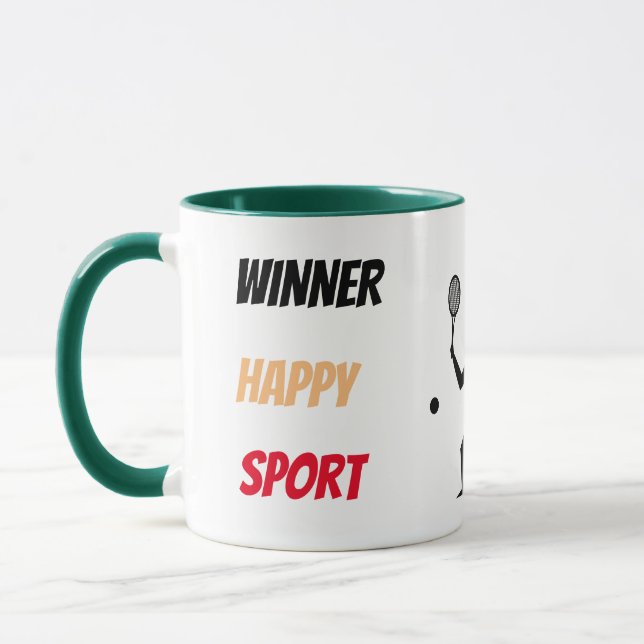 Fun player tennis  mugg (Vänster)