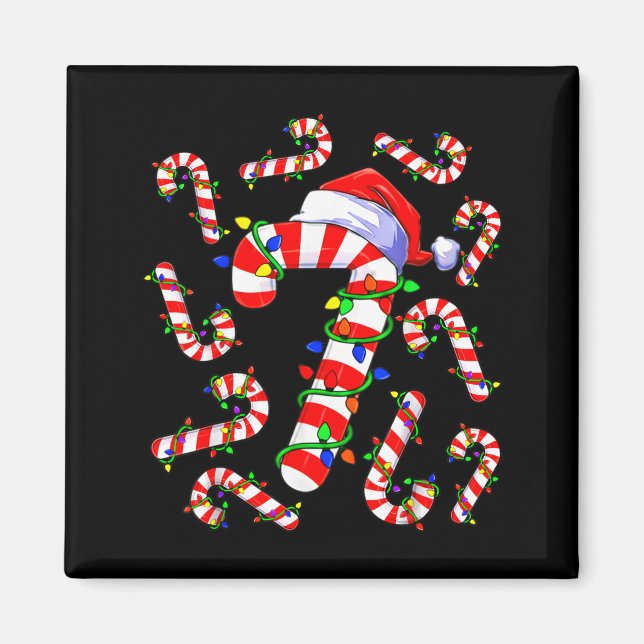 Fun Six Seven 6 7 Meme Design Couples Christmas Ca Magnet (Framsidan)