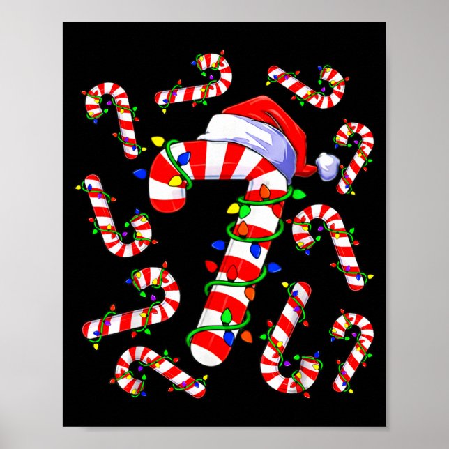 Fun Six Seven 6 7 Meme Design Couples Christmas Ca Poster (Framsidan)